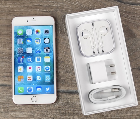 IPhone 6s Plus 128Gb Silver apple